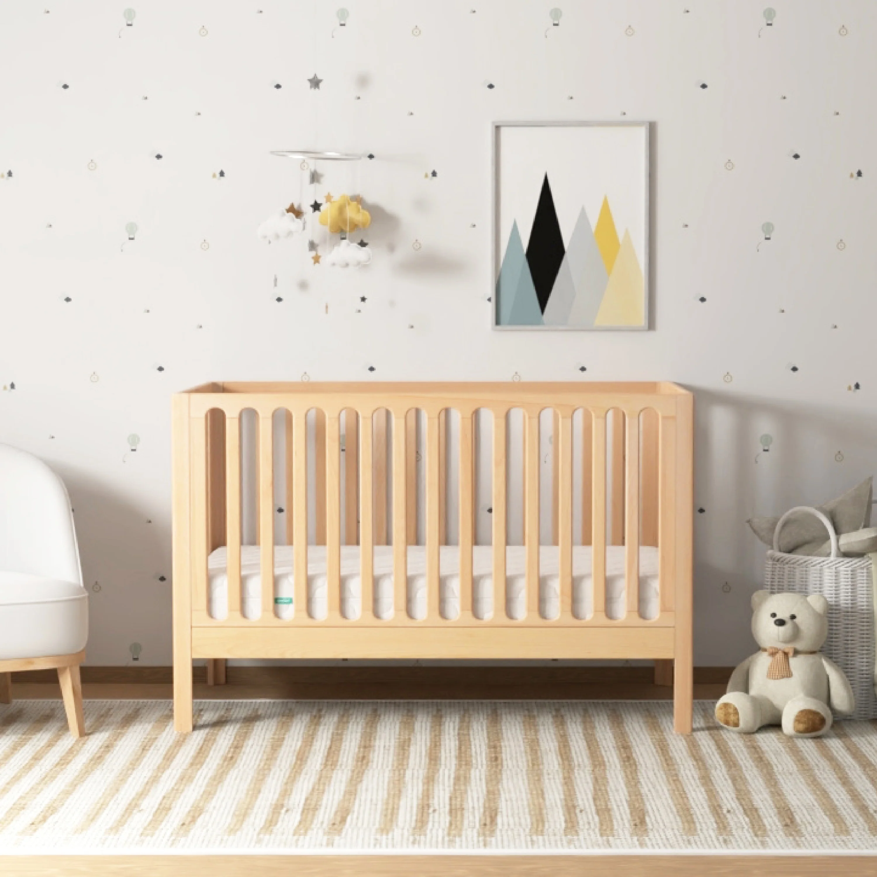 Convertible Crib + Newton Mattress